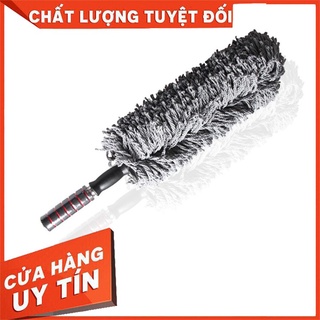 Chổi Lau Xe Cán Dài 360 (cái) Lau Mui Xe, Nóc Xe siêu mịn, sạch