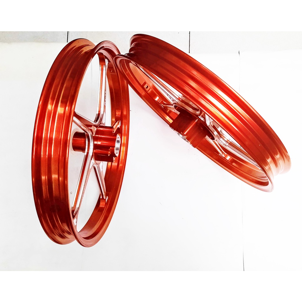 Mâm 5 cây CNC Asiro dùng cho Sonic 150Fi bản 1.6 trước sau