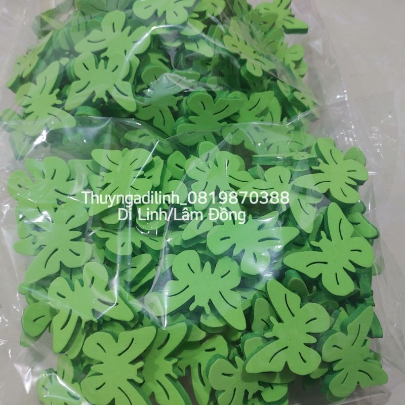 Lô tô học toán hình con bướm mút xốp 5 ly mầm non