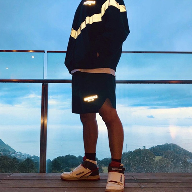 Fear Of God Essentials Multi-Line High Street Nylon Beach Fog Lime Like Reflective 3m Waist Tips