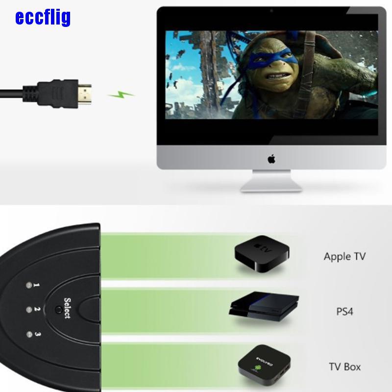 Bộ Chuyển Đổi Hdmi 3 Trong 1 Hdmi Out Full Hd 1080p Hdmi 3d