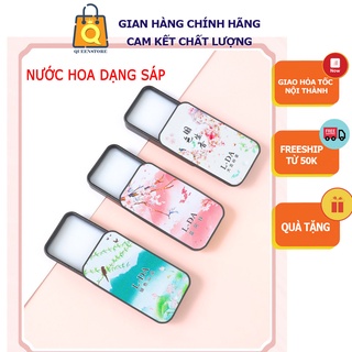 Nước Hoa Khô Dạng Sáp Để Túi Nhỏ Gọn Thơm Lâu 3 Mùi Hương Nhẹ Nhàng - QueenStore
