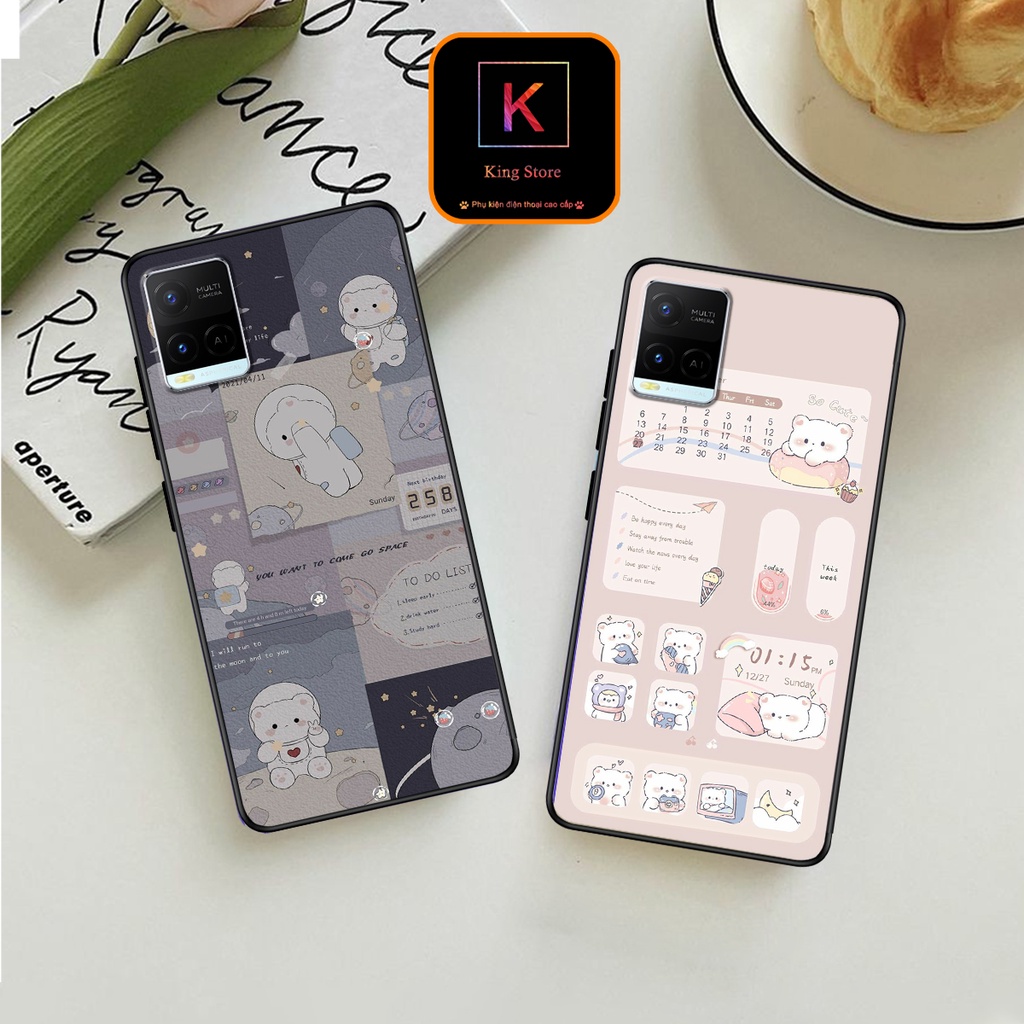 Ốp lưng Vivo Y21 - Vivo Y21s - Vivo Y33s - Ốp in hình thỏ con dễ thương