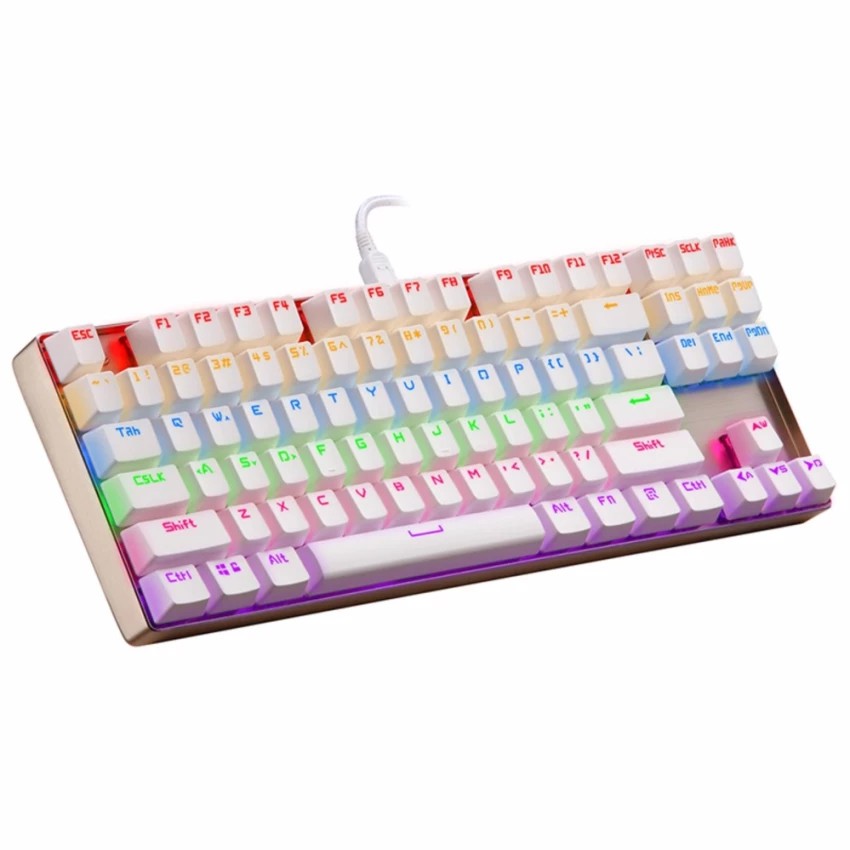 Bàn phím cơ Motospeed K87 TKL Rainbow Gaming Keyboard