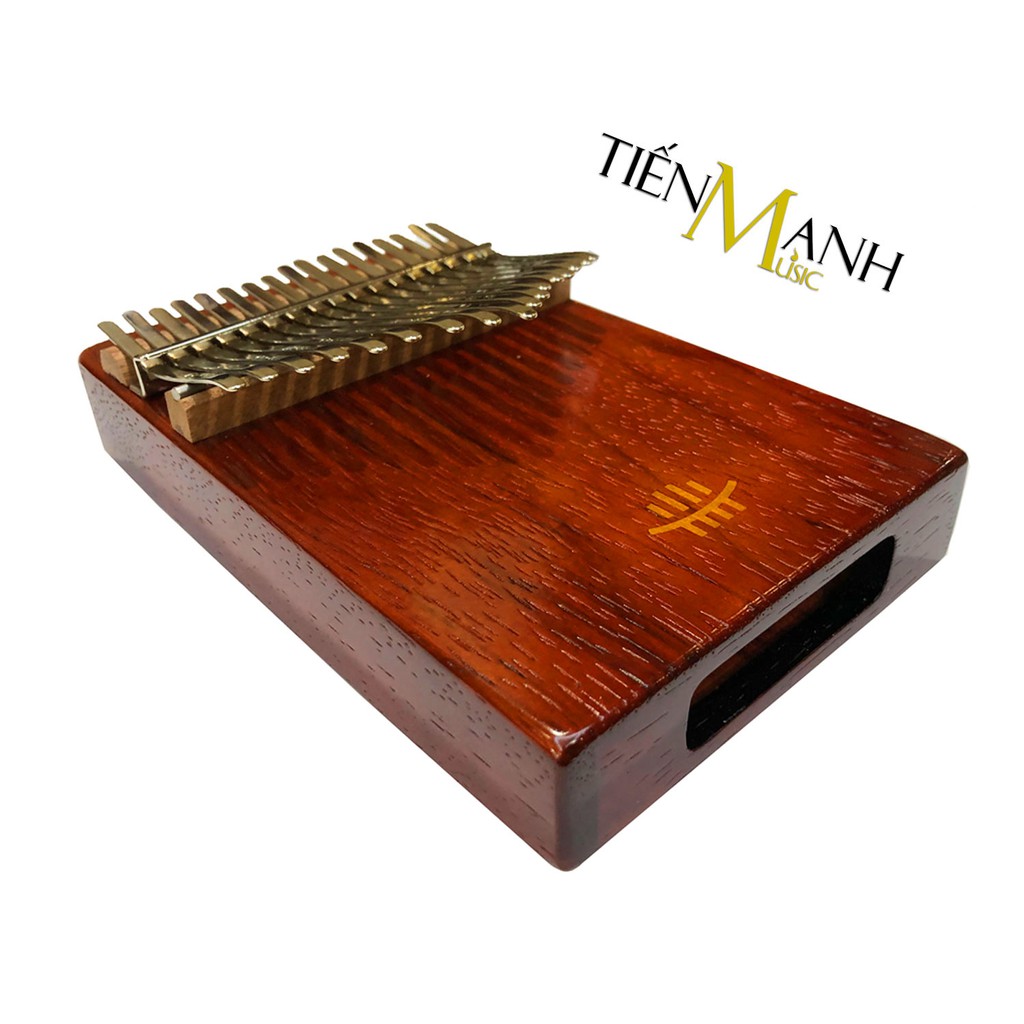 Đàn Kalimba 17 Phím Hluru KC-RR - Kèm hộp chống sốc, Pickup (Gỗ Red Rosewood) - Chính hãng KCRR