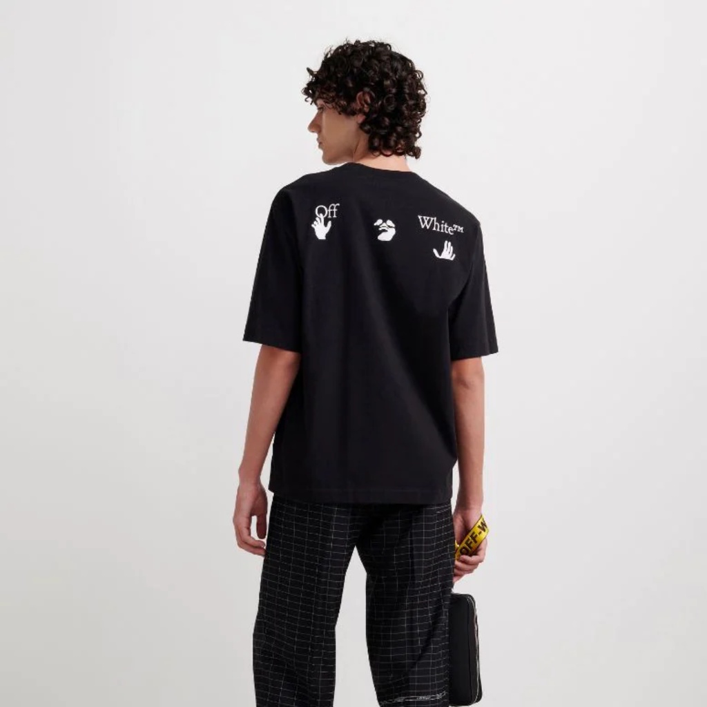 Áo phông OFF WHITE, áo thun unisex, form rộng chất cotton thoáng mát, tay lỡ, Dorystore