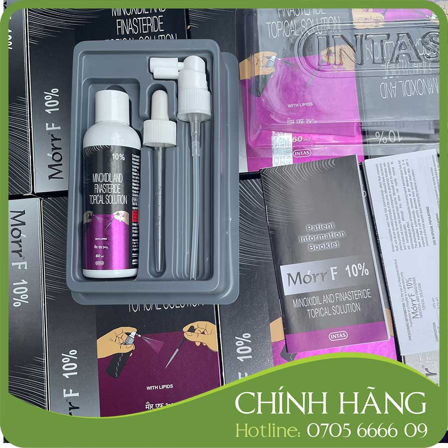 Serum mọc tóc - Minoxidil &amp; Finasteride 10% - Morr F 10% F10 (60ml)