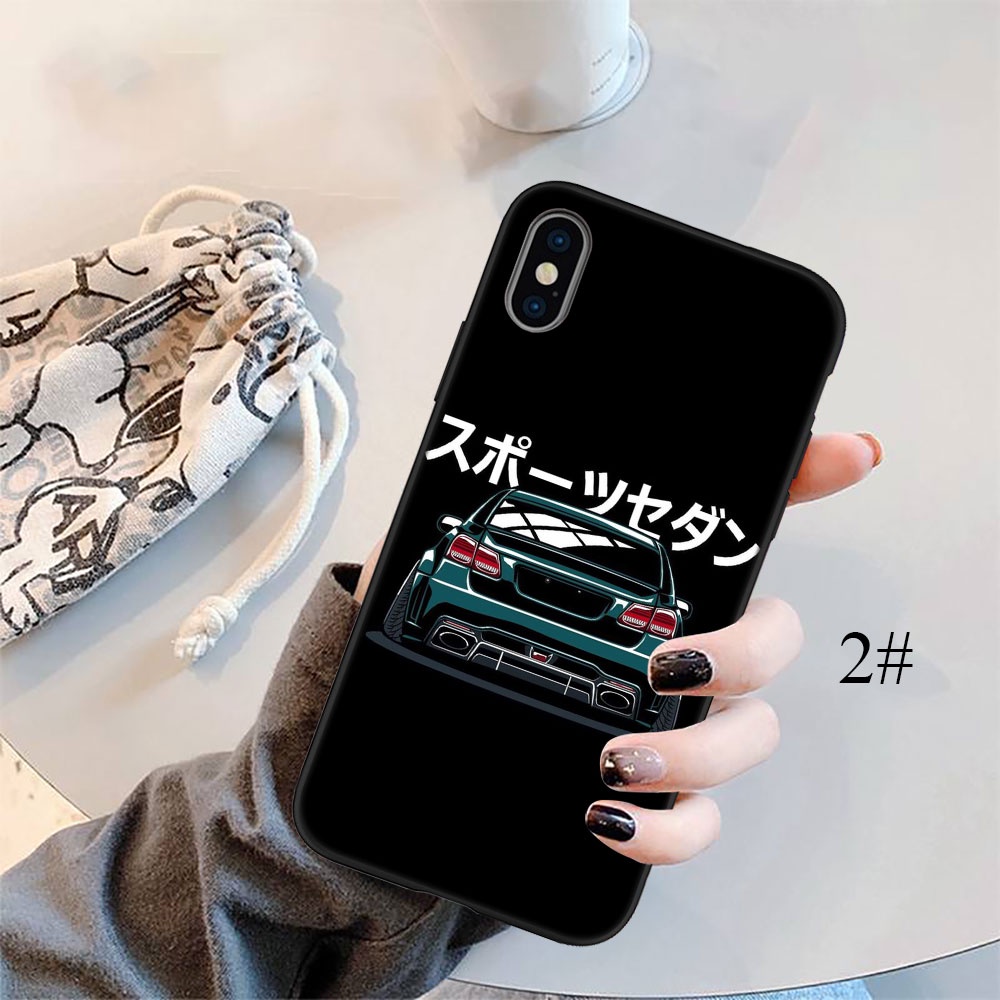 Ốp Điện Thoại In Hình Xe Hơi JDM GTR Cho iPhone 5 5S 6 6S 7 8 11 Pro Max Plus SE XR HH81