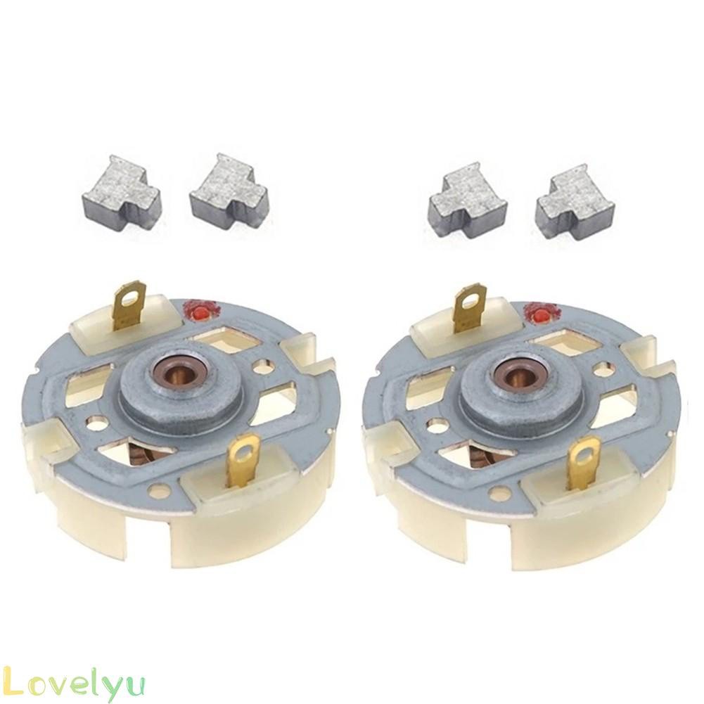Bộ 2 Động Cơ Chổi Than + 4 Chổi Than Cho Rs550 / 555