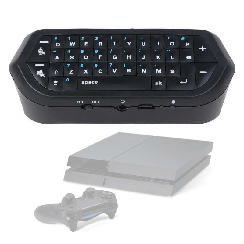 Bàn Phím Không Dây WU 47 Phím Chat Pad BLE3 0 Cho Tay Cầm Chơi Game