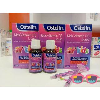 Ostelin Kids Vitamin D3 Liquid 20ml mẫu mới