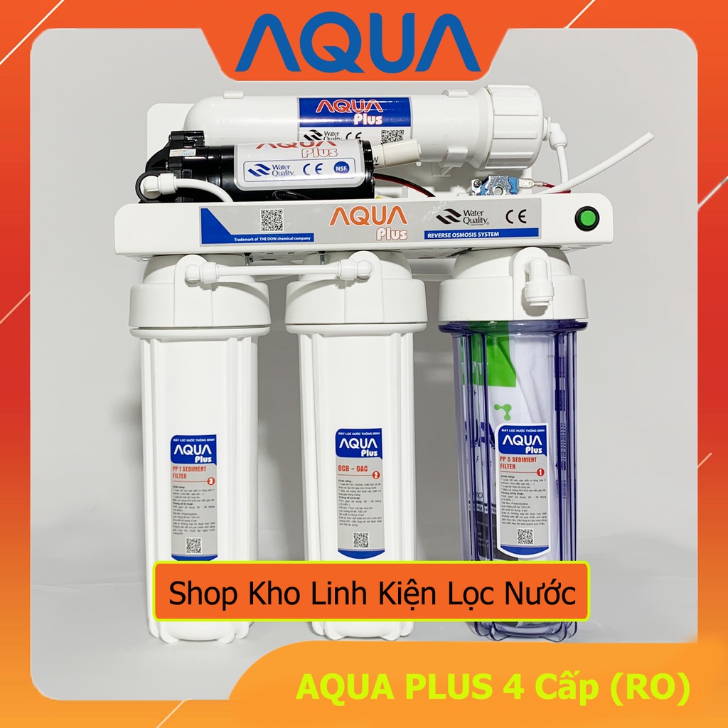 Máy Lọc Nước RO Aqua Plus Đèn UV Không Tủ