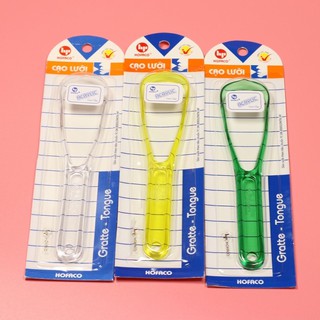 Dụng cụ cạo lưỡi Hofaco, Vệ sinh lưỡi hiệu quả, làm sạch lưỡi nhanh nhất