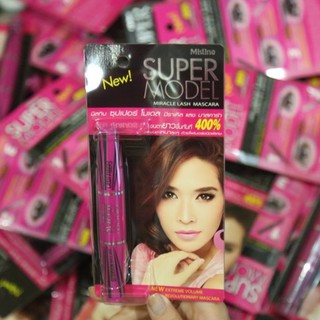 Chuốt Mi Dài Dày Mistine Super Model Miracle Lash Mascara