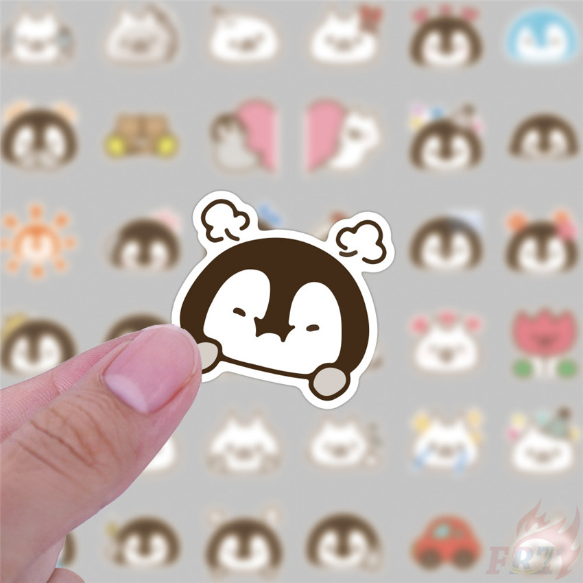 ❉ Nekopen - Anime Penguin &amp; Cats Stickers ❉ 40Pcs/Set DIY Decals Stickers for Album Diary Laptop Scrapbooks Skateboard