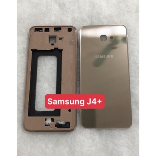 Bộ Vỏ samsung J4+ / J4 plus zin (gồm lưng xương và phím bấm)
