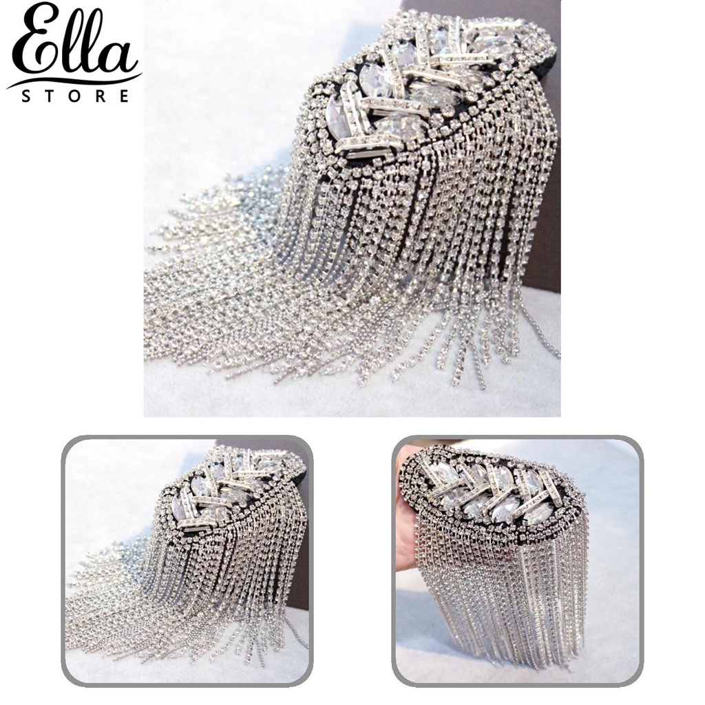 Ghim cài tua rua đính đá trang trí quần áo 123