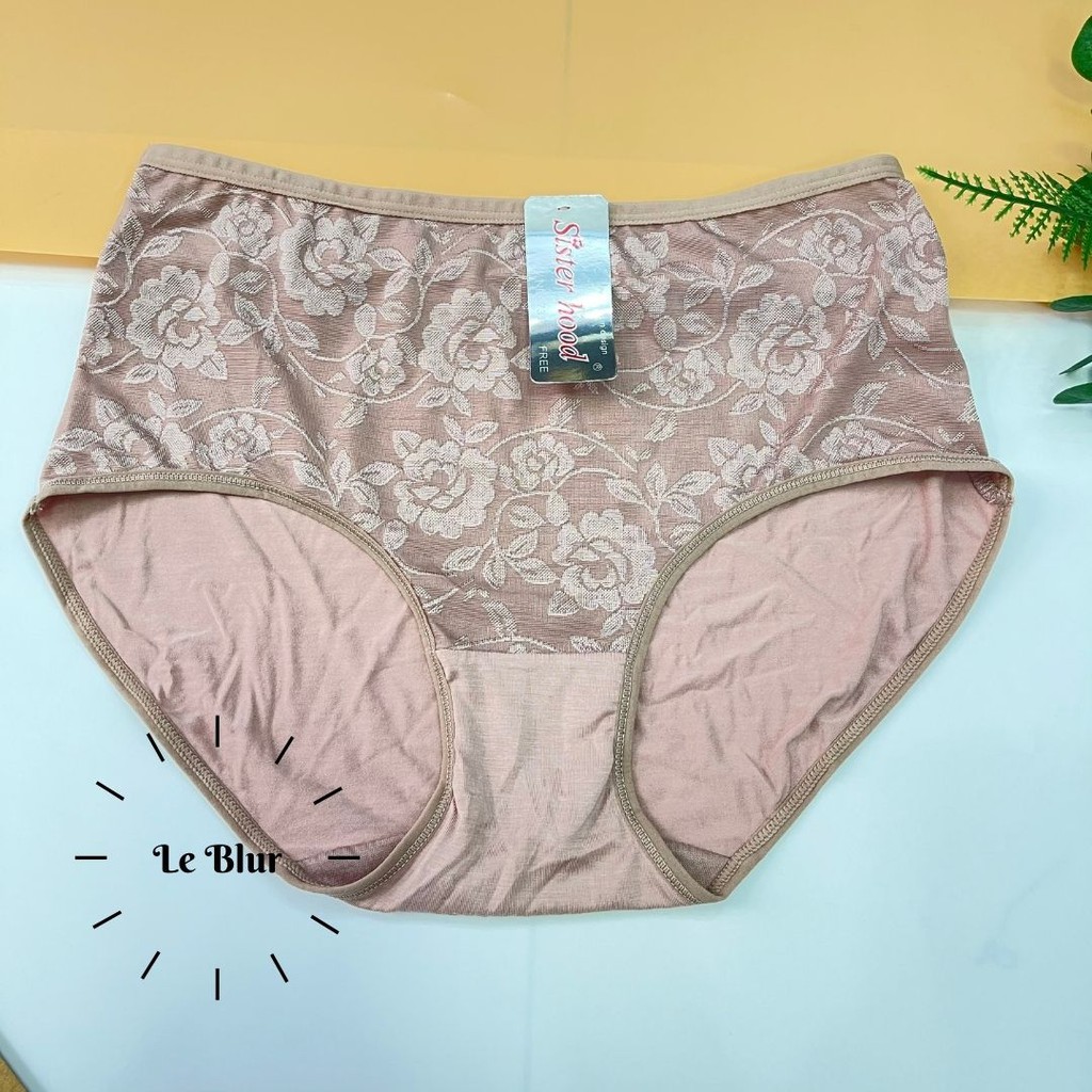 Quần lót nữ bigsize chất cotton cực nhẹ, quần lót cạp cao siêu mát Sisterhood 731, Leblurshop
