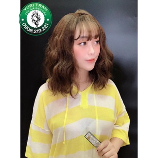 [ẢNH THẬT] Tóc giả yuritran (Bộ xù 20 có 4 màu)