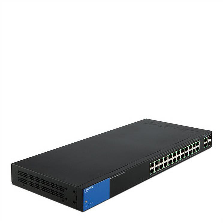 Thiết bị chia mạng Linksys LGS326P Smart 16-PORT + 2SFP POE+ business gigabit switch