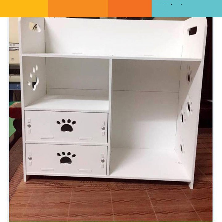 Kệ Để Đồ Trang Điểm Và Mỹ Phẩm Bằng Gỗ