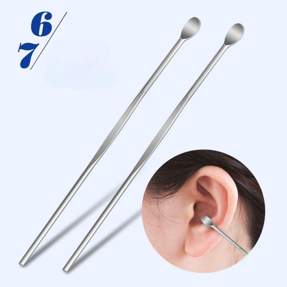 Bộ Dụng Cụ Lấy Ráy Tai Bằng Thép Không Gỉ