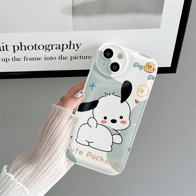 Ốp lưng iphone đệm khí cute pochacco 6/6plus/6splus/7/7plus/8/8plus/xs/11/12/13/pro/max/plus/promax - Awifi U3-7