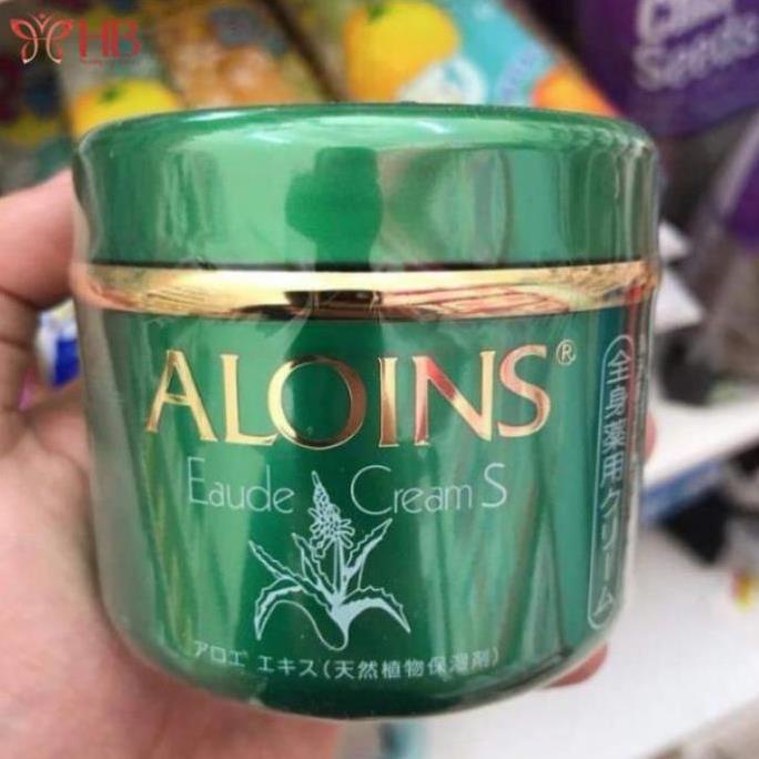 Kem Dưỡng Ẩm Trắng Da Lô Hội Aloins Eaude Cream S 185g Nhật Bản Cho Da Khô Dầu Nhạy Cảm
