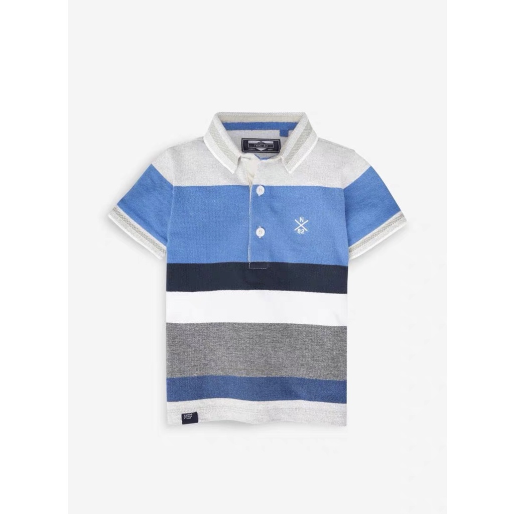 Áo cộc tay bé trai - Áo polo NEXT chất cotton cho bé trai size 2-7 tuổi
