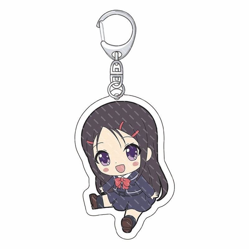 Móc khóa in hình nhân vật anime Charlotte Nao Tomori You Otosaka dễ thương bằng acrylic hai mặt