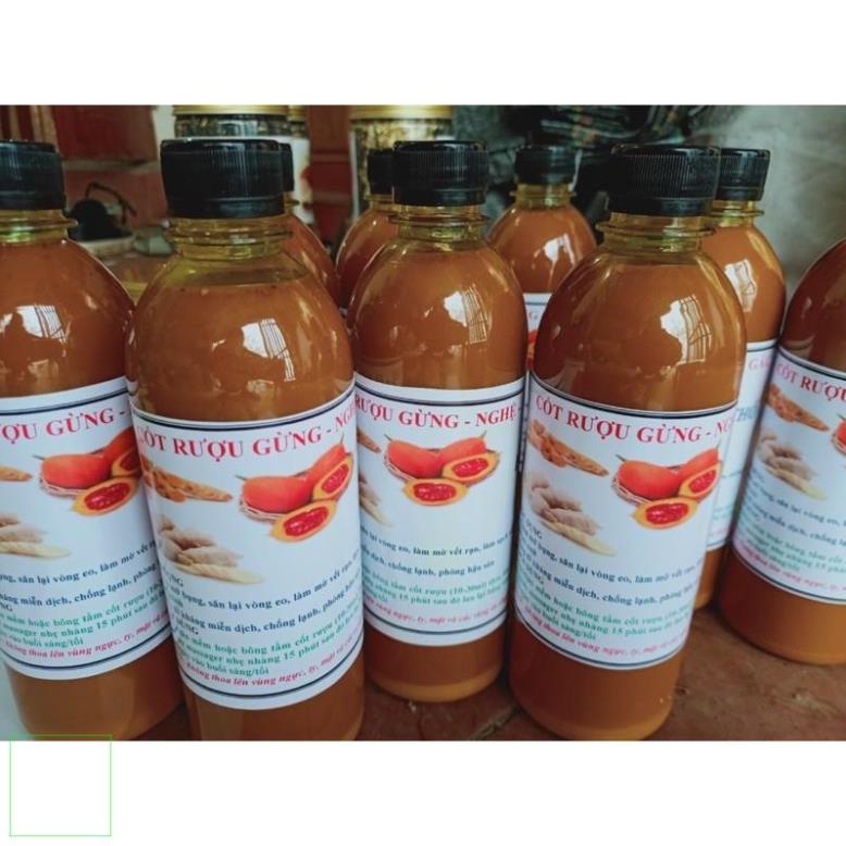 1 lít cốt gừng nghệ gấc hạ thổ đủ 3 tháng 10 ngày