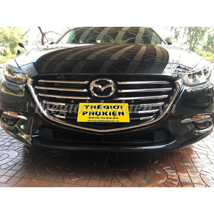 Bộ ốp trang trí mặt Ca Lăng, Calang trên Mazda 3 Facelift 2017-2019