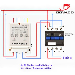 [TẶNG KÈM 03 DÂY CẢM BIẾN] Công tắc cảm biến bơm nước tự động DF-96