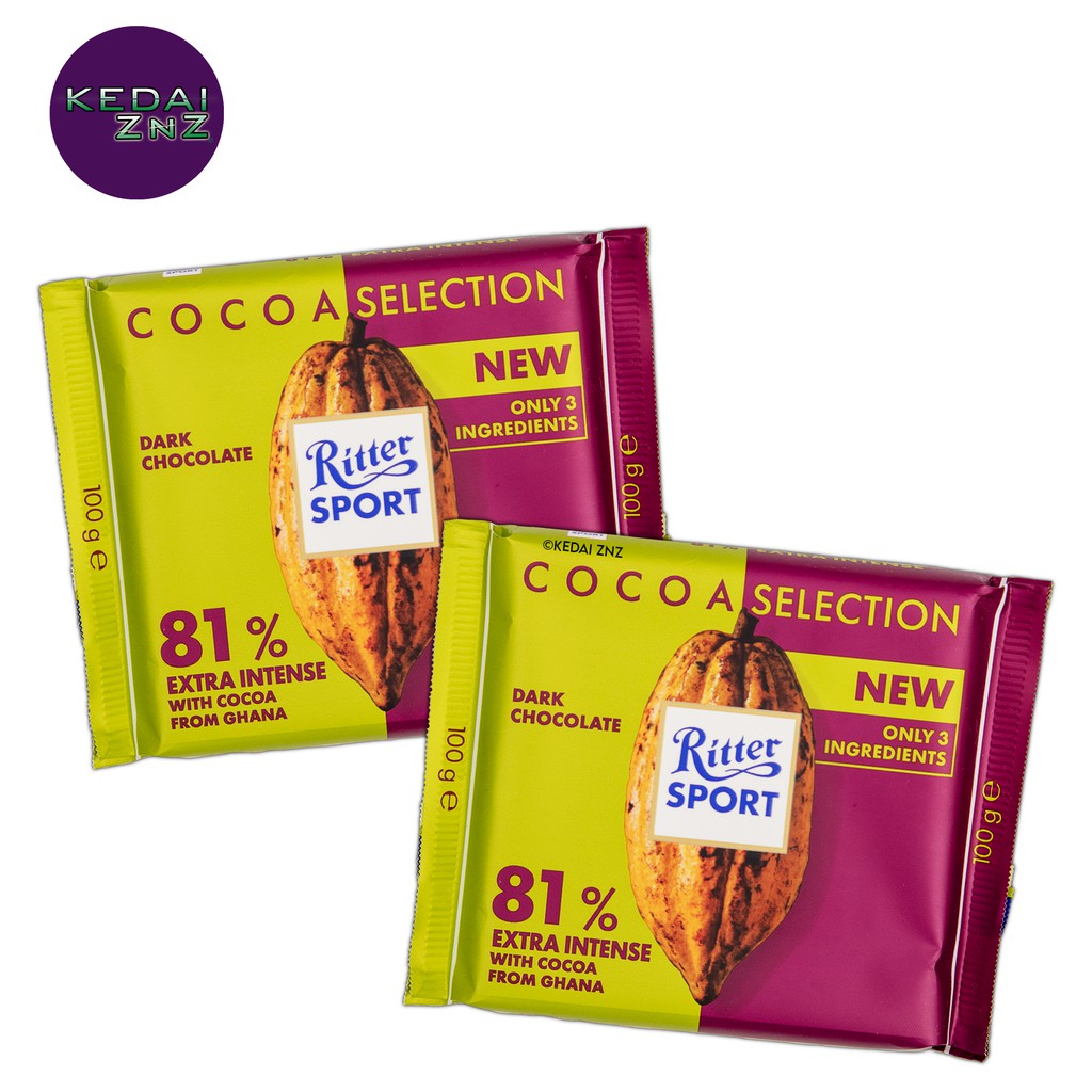 Socola Ritter Sport 81% Cacao