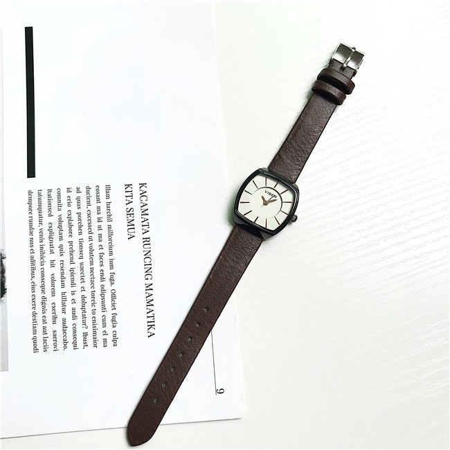 [Mã FAMAYFA2 giảm 10K đơn 50K] Đồng hồ thời trang nữ Viser VS02 mặt oval mẫu mới cực đẹp, dây da mềm êm tay | BigBuy360 - bigbuy360.vn