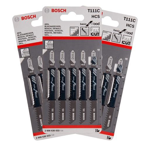 Bộ lưỡi cưa 5 cây Bosch. T111C