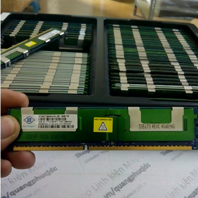 [RAM MÁY CHỦ] DDR3 4GB 8GB ECC REG BUS 1066 1333 1600Mhz chạy main X58, main X79 | BigBuy360 - bigbuy360.vn