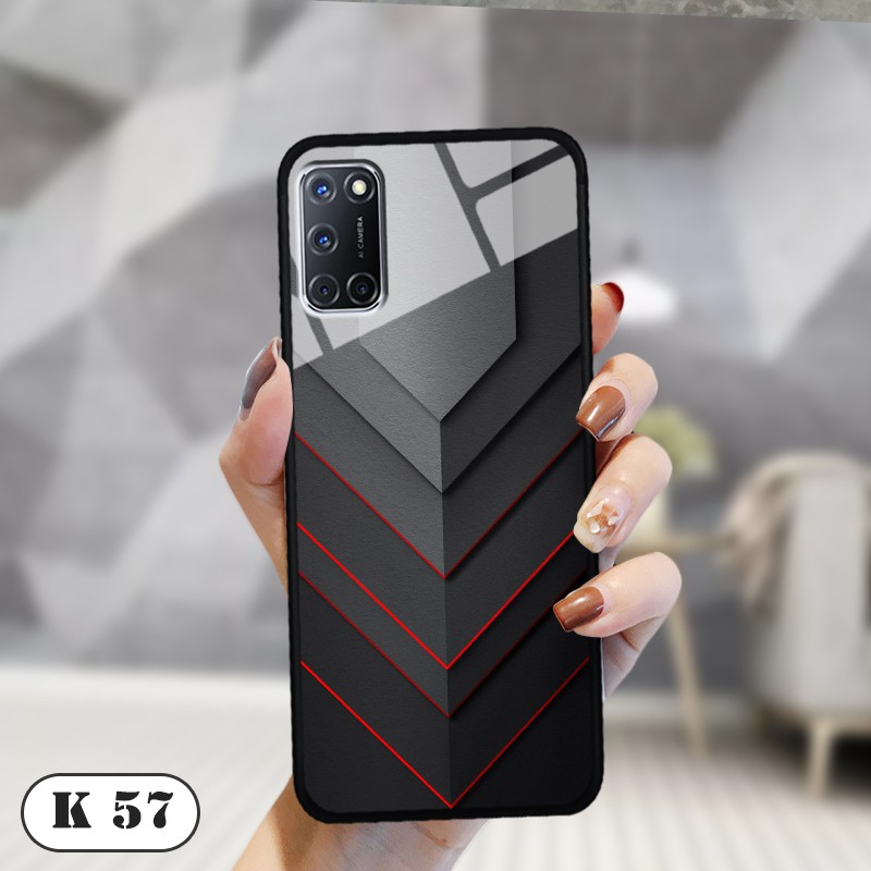 Ốp lưng kính 3D cho Oppo A52 - A92