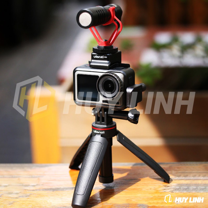 Chân tripod 3 chân để bàn Ulanzi MT-09 - Extend Gopro Vlog Hero 9 8 7 6 5, Osmo Action Camera quay chụp cầm tay