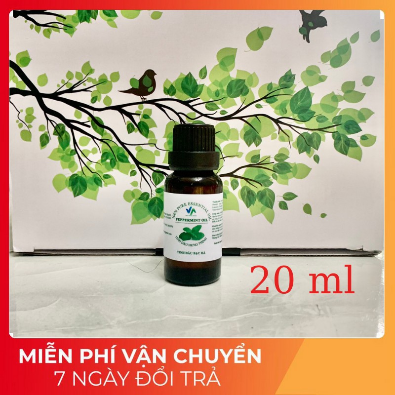 Tinh Dầu Bạc Hà Peppermint Vietnam | 100% Thiên Nhiên Nguyên Chất | Nhập Khẩu Từ Ấn Độ |