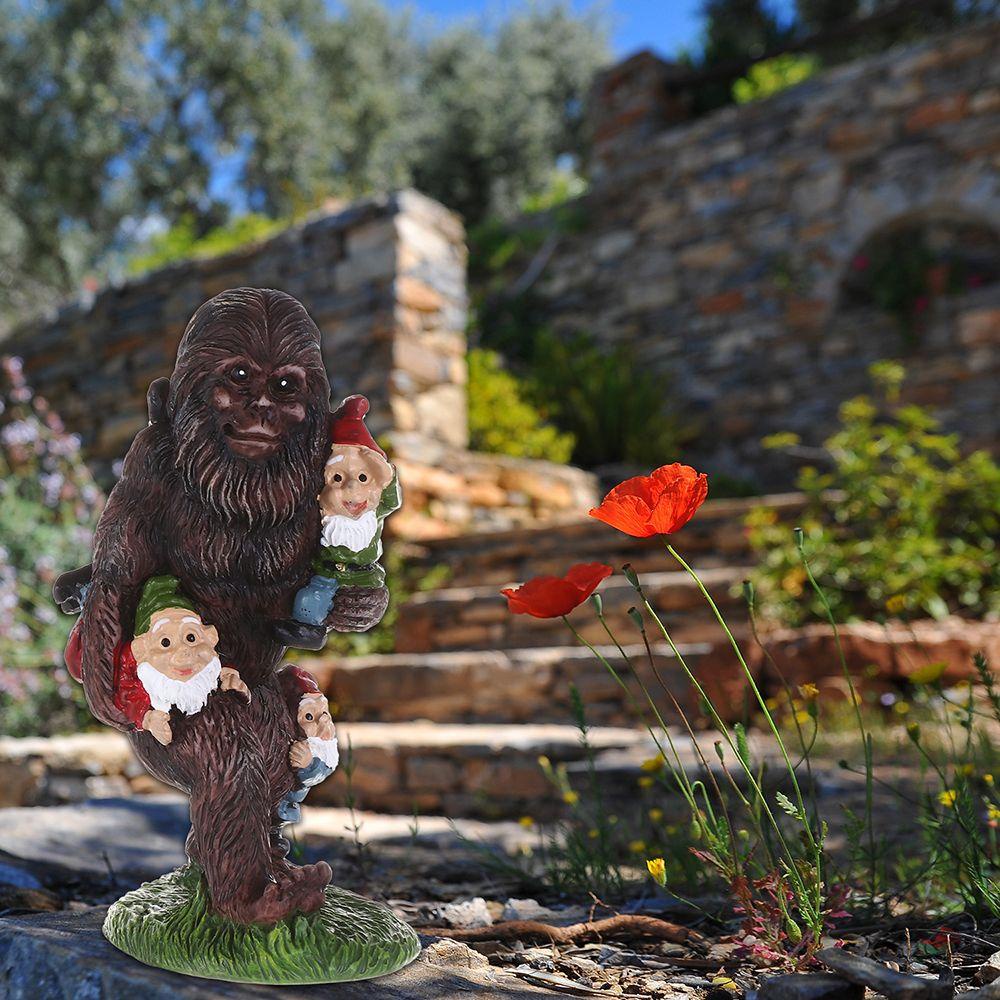 Mô Hình Chú Khỉ Đột Nhỏ Dùng Trang Trí Sân Vườn Chống Thời Tiết