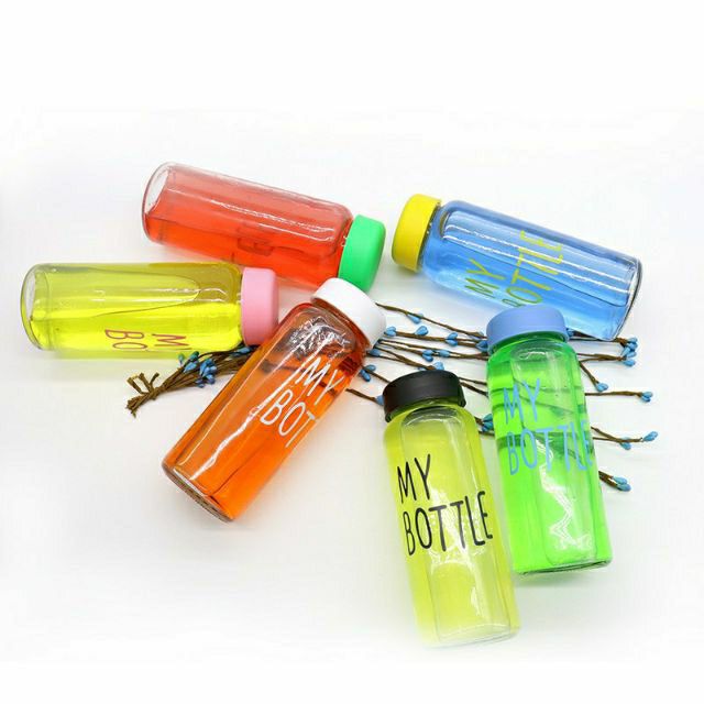 COMBO 2 BÌNH ĐỰNG NƯỚC THỦY TINH MY BOTTLE 500ML