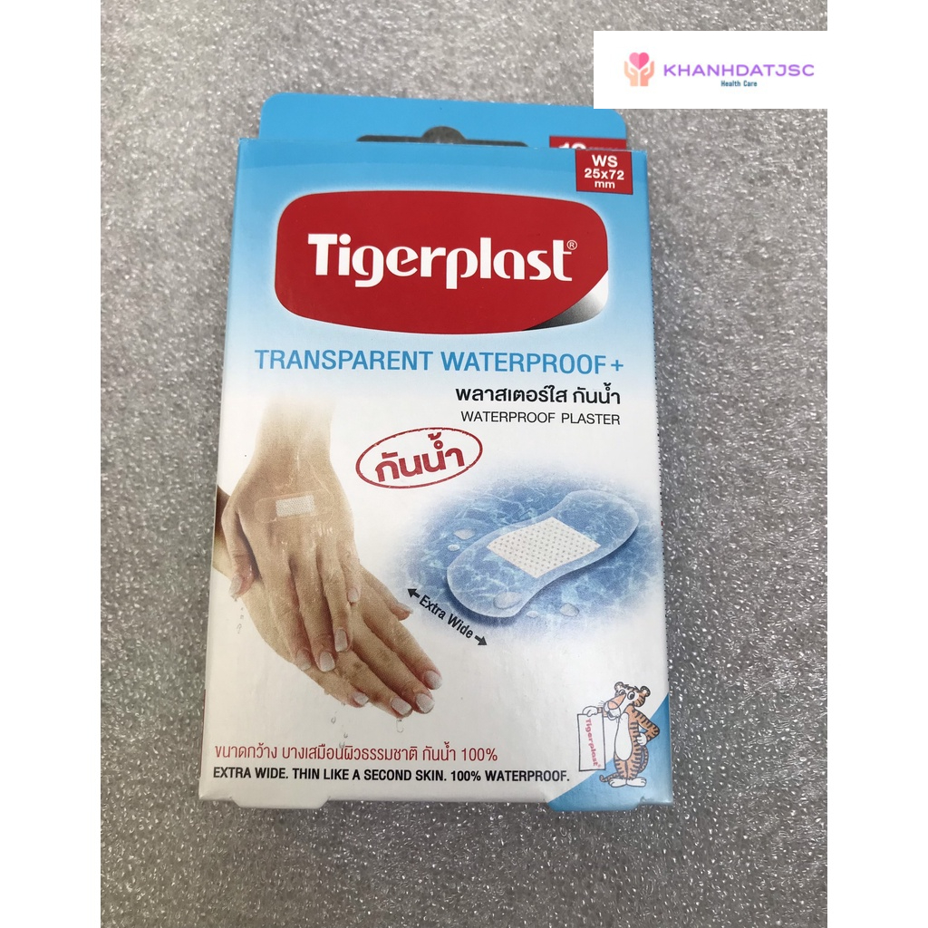 Băng cá nhân chống thấm nước TIGERPLAST WATERPROOF