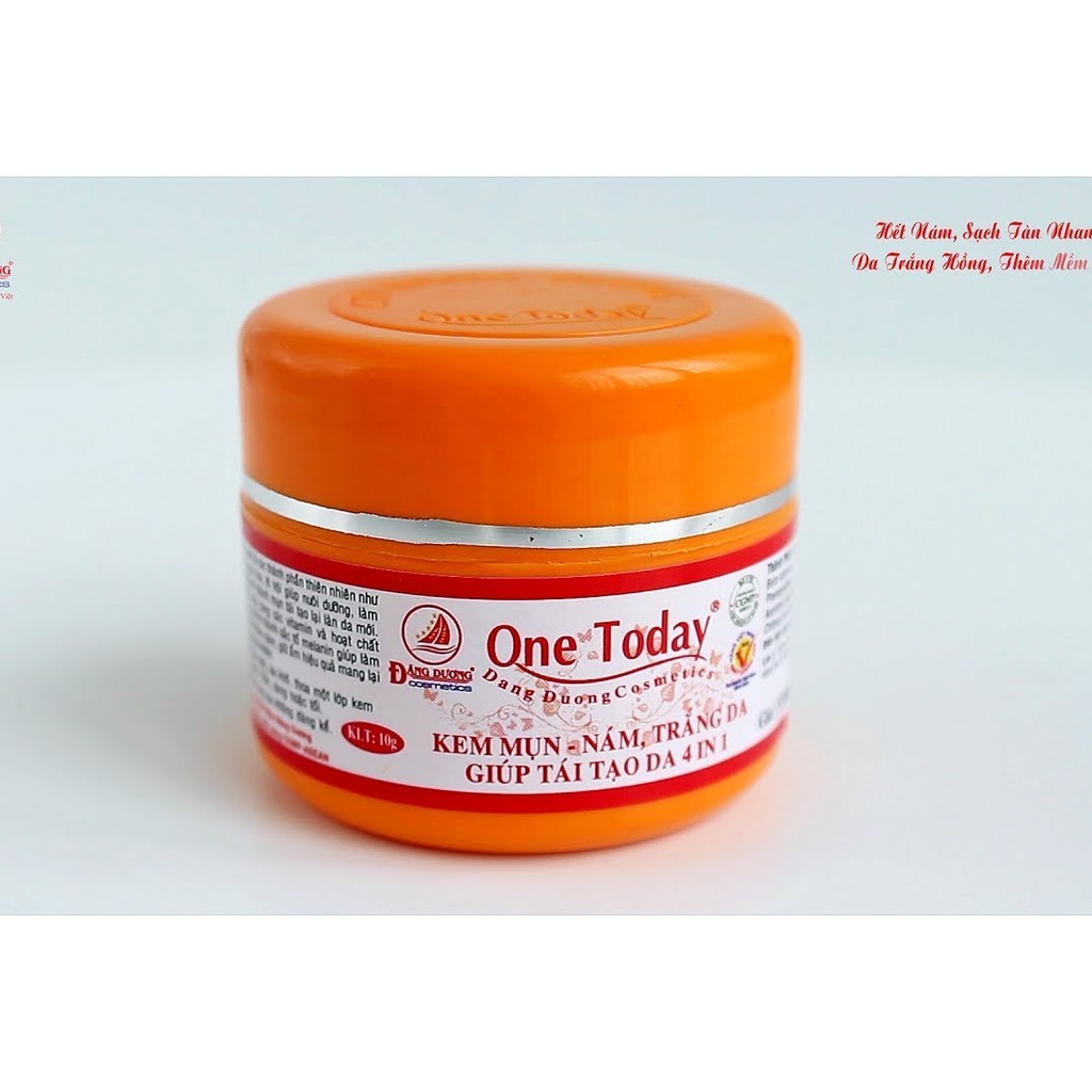 Kem dưỡng trắng da 4 in 1 One Today 10g