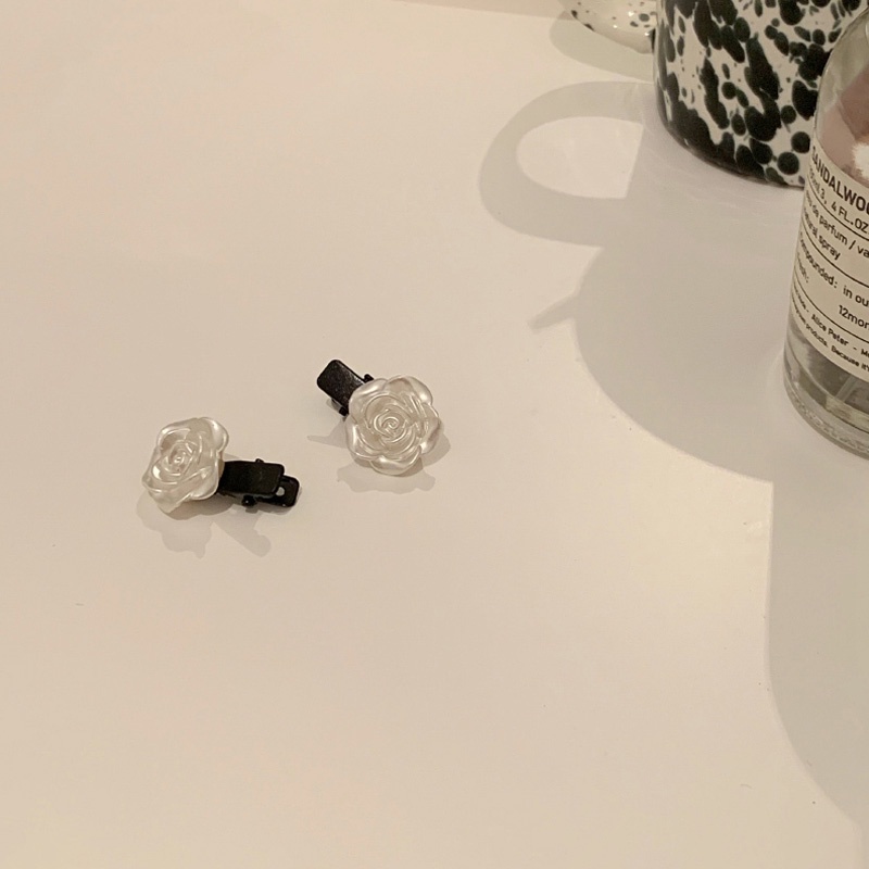 Set 5 kẹp tóc hình hoa trà dễ thương cho nữ