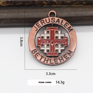 Mặt dây chuyền logo Đền Thánh Jerusalem