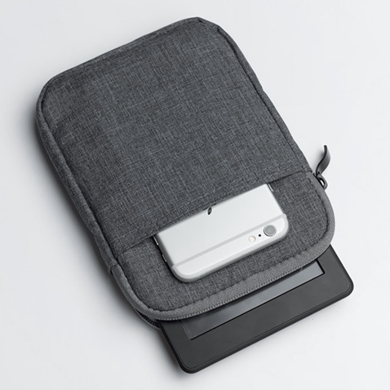 Túi đựng máy tính bảng chống sốc màu xám đậm cho Amazon Kindle Paperwhite 4/3/2/1 Voyage Kpw3 958/558/499 8