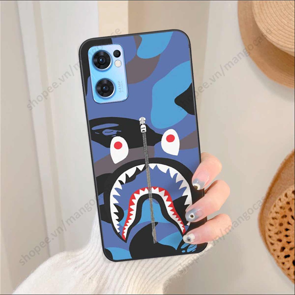 Ốp lưng điện thoại Oppo Reno7 4G / Reno7 Z / Reno 7Z 5G drew, kaws, bape cao cấp, vỏ ốp rẻ đẹp
