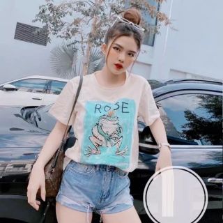 Áo phông họa tiết ếch