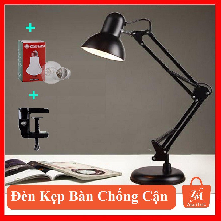 [Ảnh Thật+Video][Loại 1] Đèn Kẹp Bàn Chống Cận Tiện Dụng Kẹp Mọi Nơi